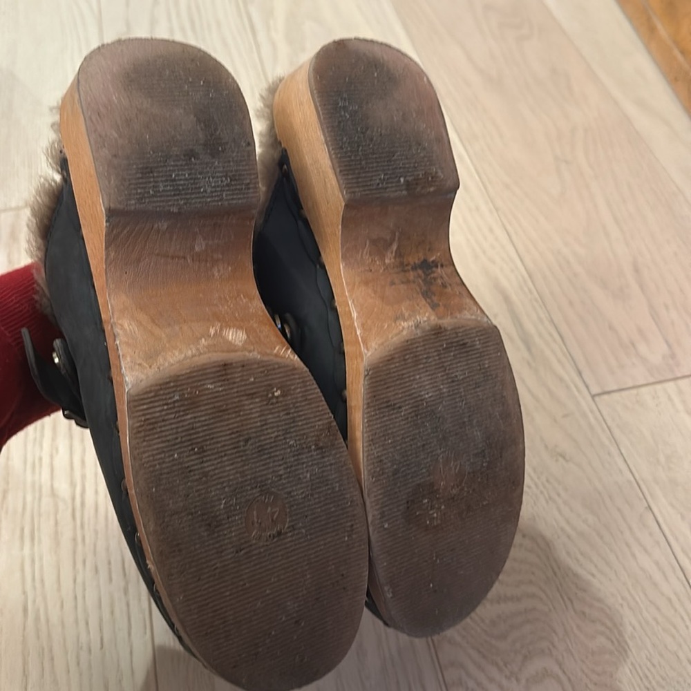 Shearling Lined Clogs Us 10/ It41 - image 3